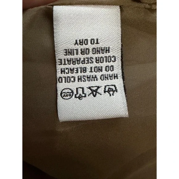 Western Faux Suede Fringe Jacket Cropped Brown Boho Festival Veveret M - Picture 5 of 8